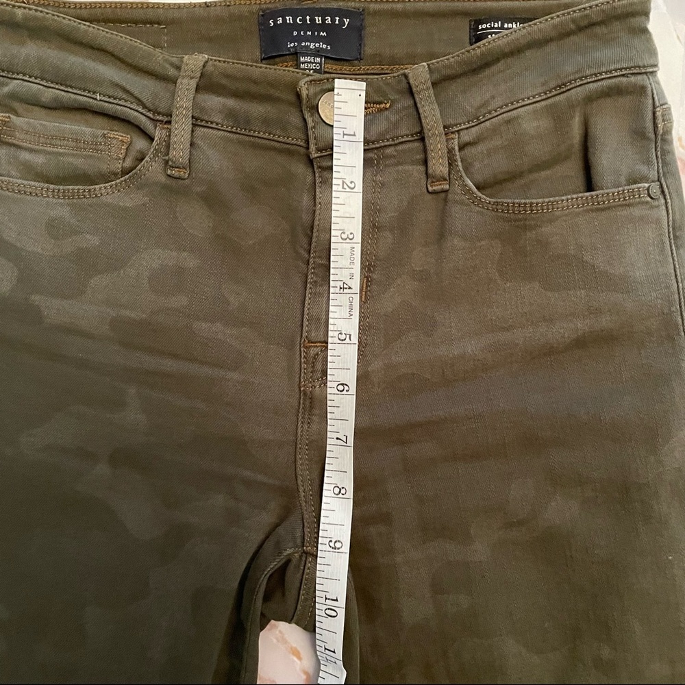 Sanctuary Denim Camo print Social Ankle Skinny Standard Rise jeans - Picture 8 of 10